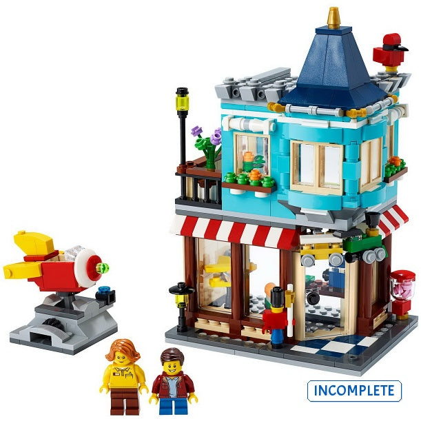 31105 Townhouse Toy Store (Incomplete Pre-Owned, Read Details)