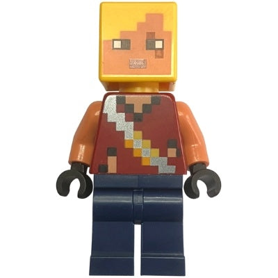 min190 Hero - Dark Red Torso, Dark Blue Legs