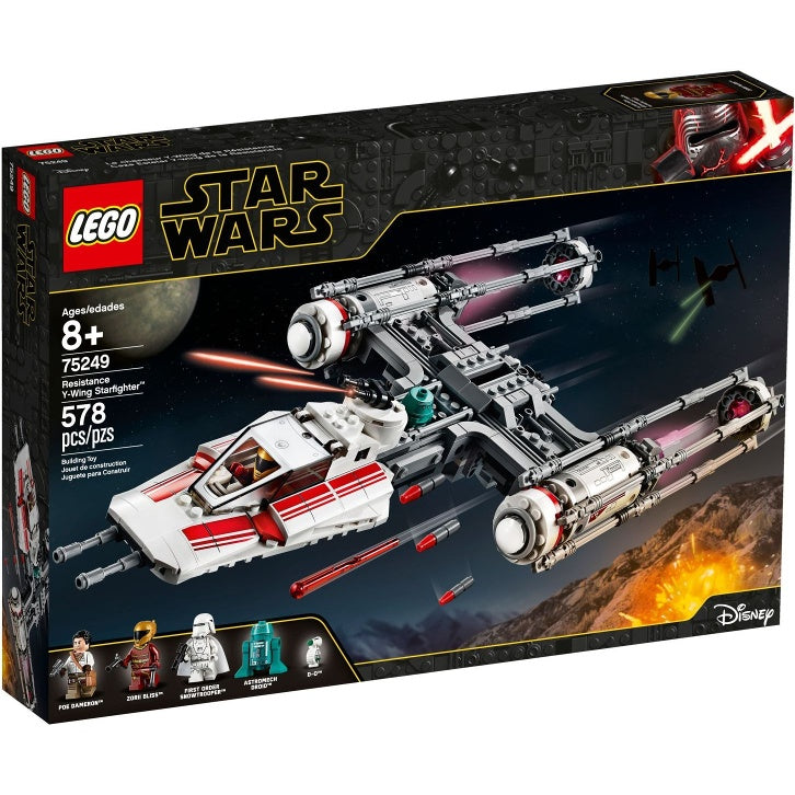 75249 Resistance Y-WING Starfighter (Retired New-In-Box)