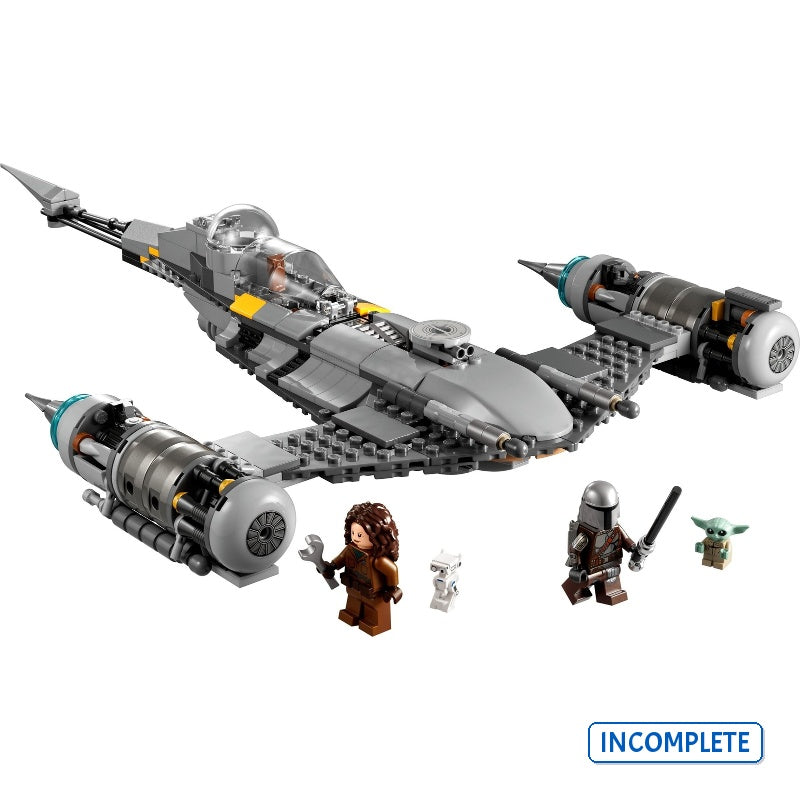 75325 The Mandalorian's N-1 Starfighter (Incomplete Pre-Owned, Read Details)