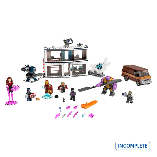 76192 Avengers: Endgame Final Battle (Incomplete Pre-Owned, Read Details)