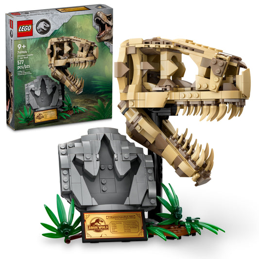 76964 Dinosaur Fossils: T. Rex Skull