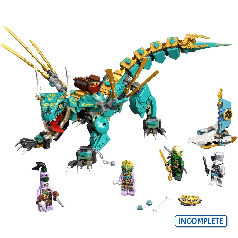71746 Jungle Dragon (Incomplete Pre-Owned, Read Details)