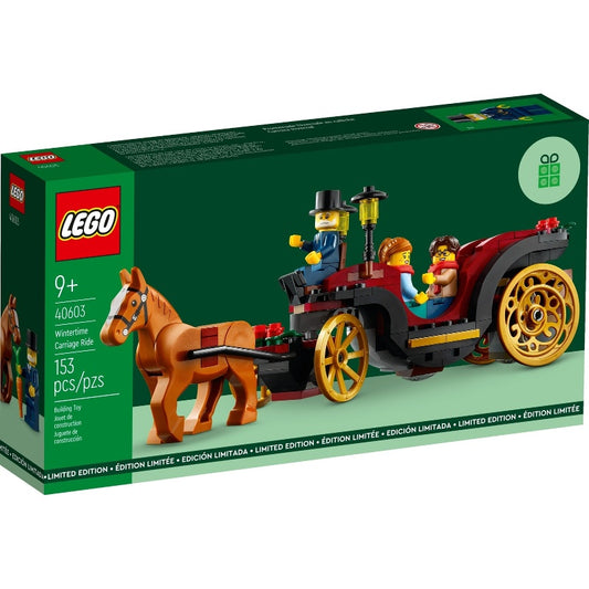 40603 Wintertime Carriage Ride (Retired New-In-Box)