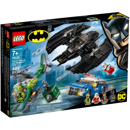 76120 Batman Batwing and the Riddler Heist (Retired New-In-Box)
