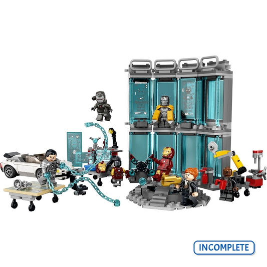 76216 Iron Man Armory (Incomplete Pre-Owned, Read Details)