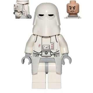 sw0568 Snowtrooper, Light Bluish Gray Hips, Light Bluish Gray Hands, White Kama