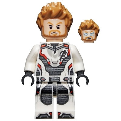 sh0572 Thor - White Jumpsuit