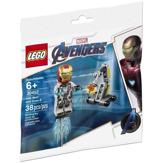 30452 Iron Man and Dum-E Polybag (Retired New-In-Box)