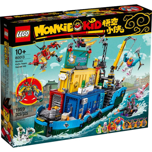 80013 Monkie Kid's Team Secret HQ (Retired New-In-Box)