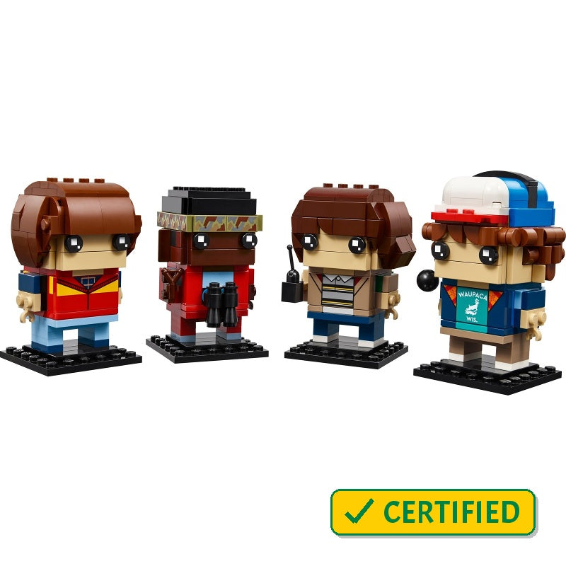 40801 Mike, Dustin, Lucas and Will Figures (Certified Pre-Owned)