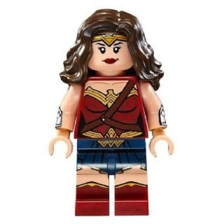 sh0221 Wonder Woman - Dark Red Torso, Dark Blue Skirt
