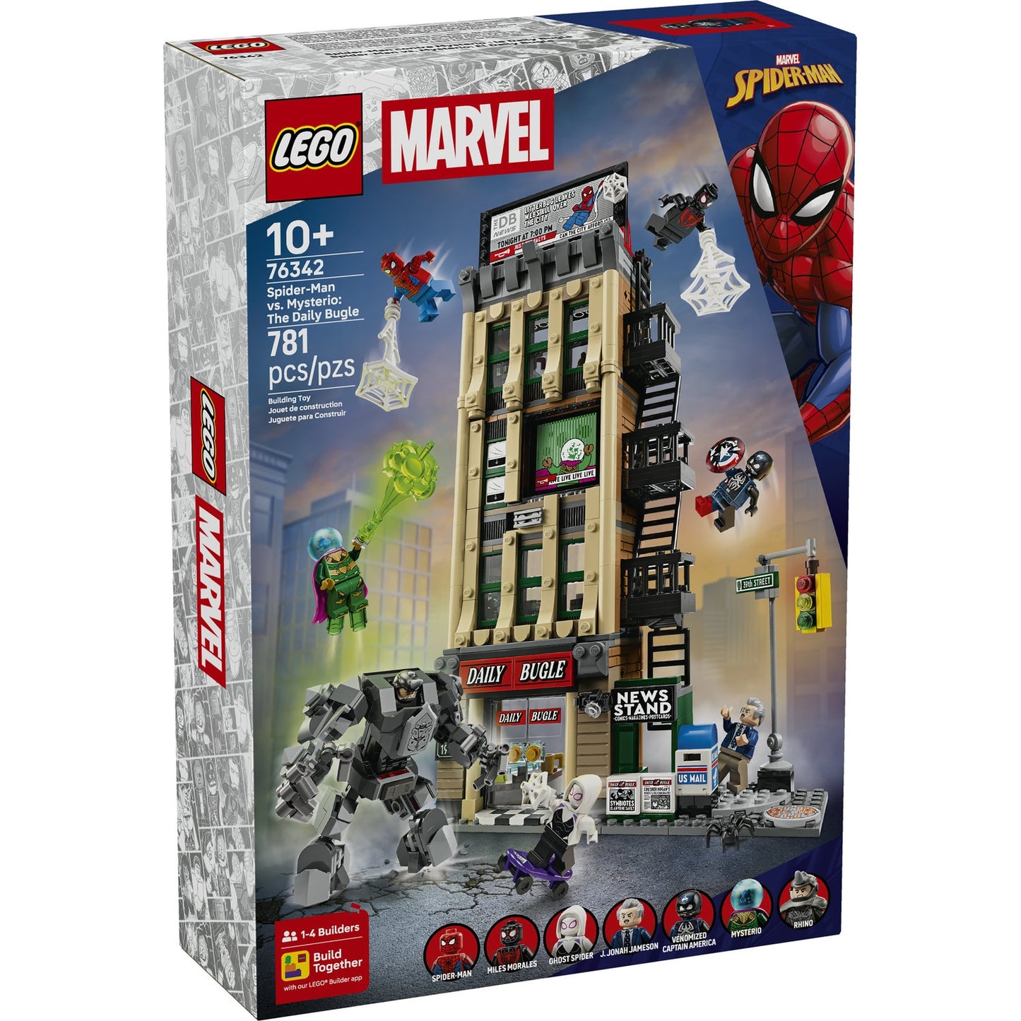 76342 Spider-Man vs. Mysterio: The Daily Bugle