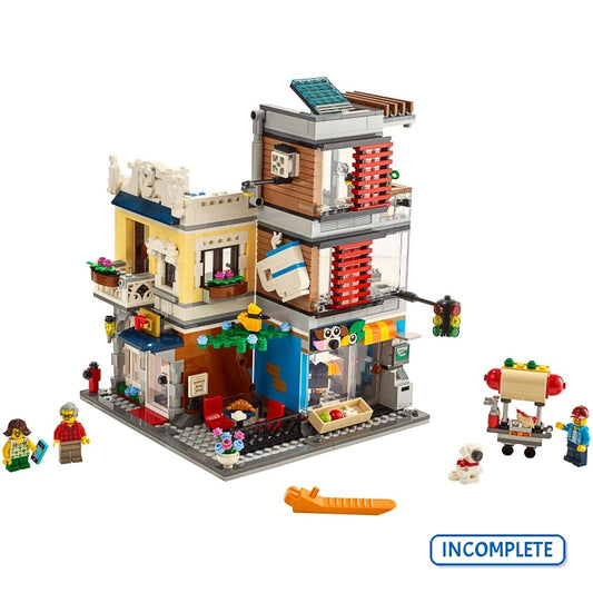 31097 Townhouse Pet Shop & Café {Cafe} (Incomplete Pre-Owned, Read Details)