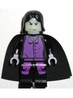 hp050 Professor Severus Snape - Prisoner of Azkaban Pattern, Light Bluish Gray Hands