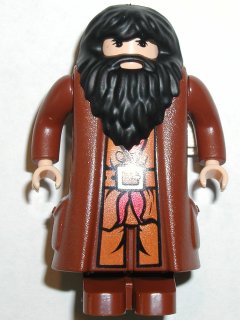 hp061 Rubeus Hagrid - Reddish Brown Topcoat (Light Nougat Version with Movable Hands)