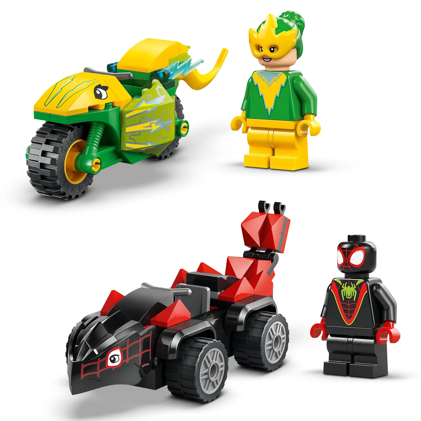 11198 Spin and Electro Dinosaur Vehicle Chase