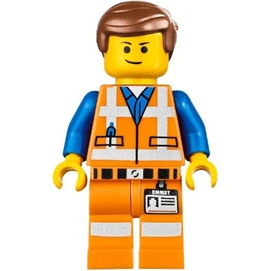 tlm087 Emmet - Lopsided Closed Mouth Smile, Without Piece of Resistance