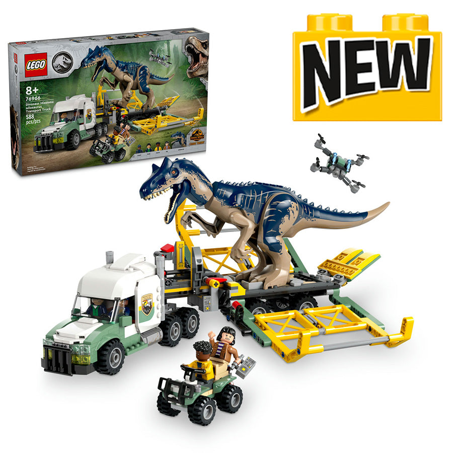 76966 Dinosaur Missions: Allosaurus Transport Truck
