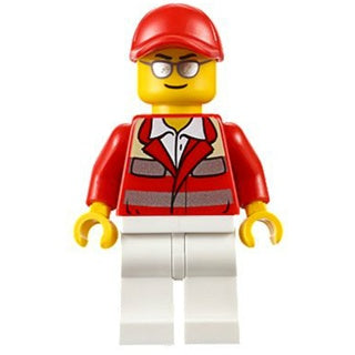 cty0608 Paramedic - Red Uniform, Male, Red Short Bill Cap