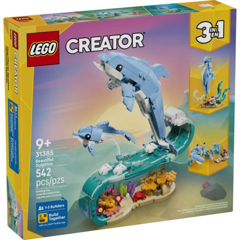 31385 Sea Animals: Beautiful Dolphins