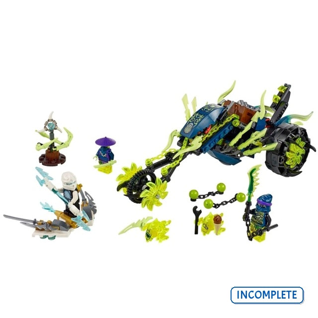 70730 Chain Cycle Ambush (Incomplete Pre-Owned, Read Details)