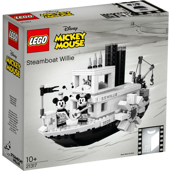 21317 Steamboat Willie (Retired New-In-Box)