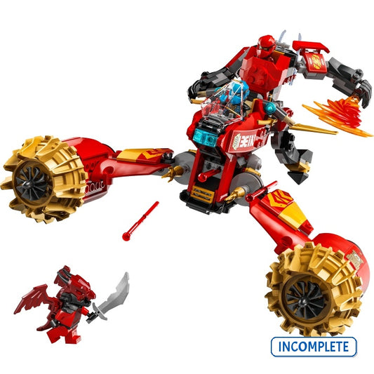 71830 Kai's Mech Storm Rider (Incomplete Pre-Owned, Read Details)