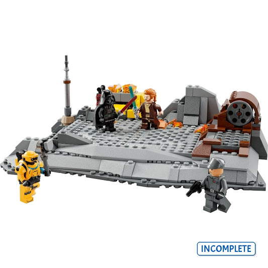 75334 Obi-Wan Kenobi Vs. Darth Vader (Incomplete Pre-Owned, Read Details)