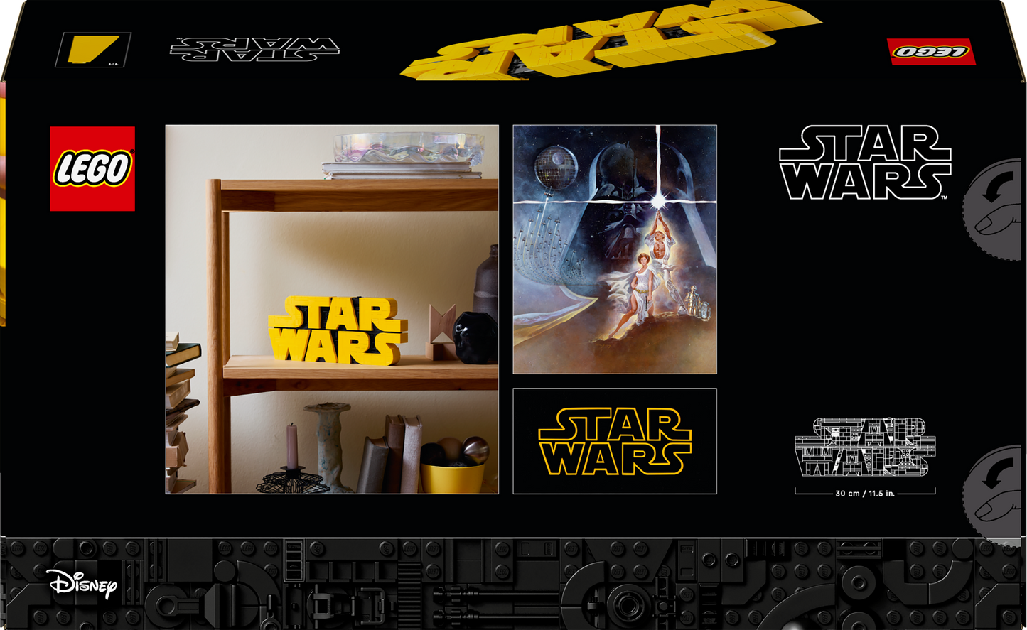 75407 Brick-Built Star Wars Logo