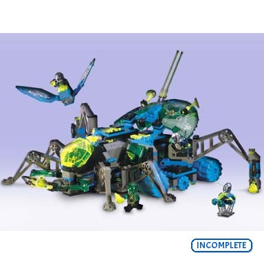6977 Arachnoid Star Base (No Figs) (Incomplete Pre-Owned, Read Details)
