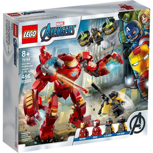 76164 Iron Man Hulkbuster Versus A.i.m. Agent (Retired New-In-Box)