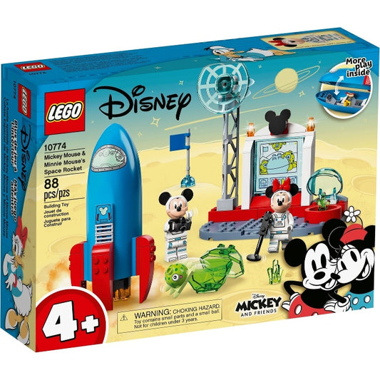 10774 Mickey Mouse & Minnie Mouse's Space Rocket (Retired New-In-Box)