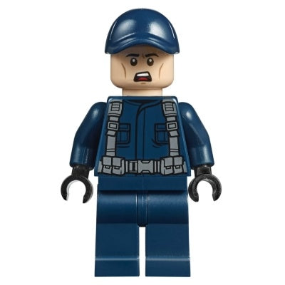 jw037 ACU Tracker - Male, Dark Blue Cap, Light Nougat Head