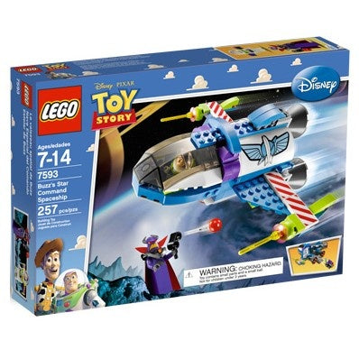 7593 Buzz's Star Command Spaceship (Retired New-In-Box)