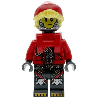 drm108 Cooper - Robot with Red Cap and Neck Bracket