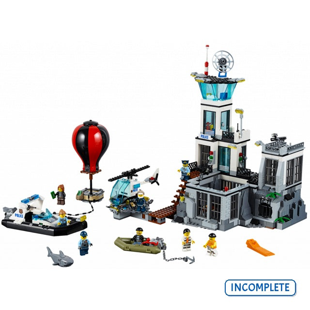60130 Prison Island (Incomplete Pre-Owned, Read Details)