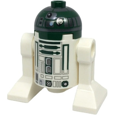 sw1400 Astromech Droid, R4-P44 - Dark Silver Band Around Dome
