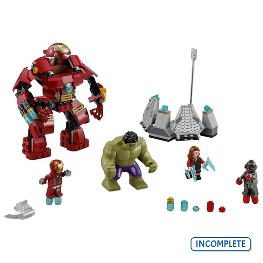 76031 The Hulk Buster Smash (Incomplete Pre-Owned, Read Details)