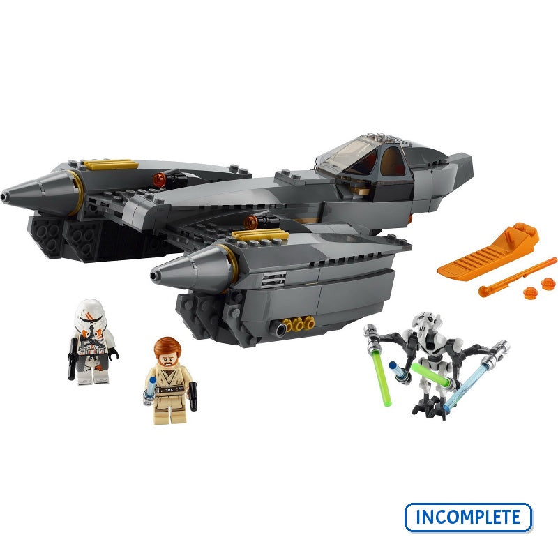 75286 General Grievous's Starfighter (No Obi Won) (Incomplete Pre-Owned, Read Details)