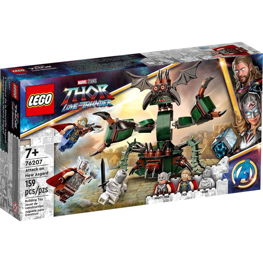 76207 Attack on New Asgard (Retired New-In-Box)