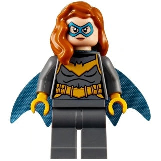 sh0658 Batgirl - Minifigure, Dark Bluish Gray Suit (Rebirth)