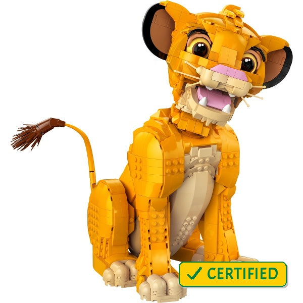 43247 Young Simba the Lion King (Certified Pre-Owned)