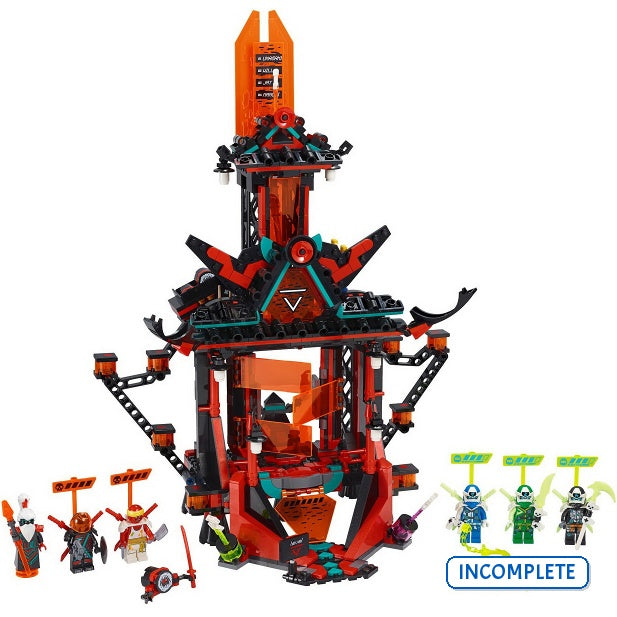 71712 Empire Temple of Madness (Incomplete Pre-Owned, Read Details)