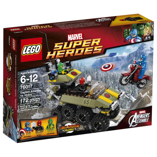 76017 Captain America Vs. Hydra (Retired New-In-Box)