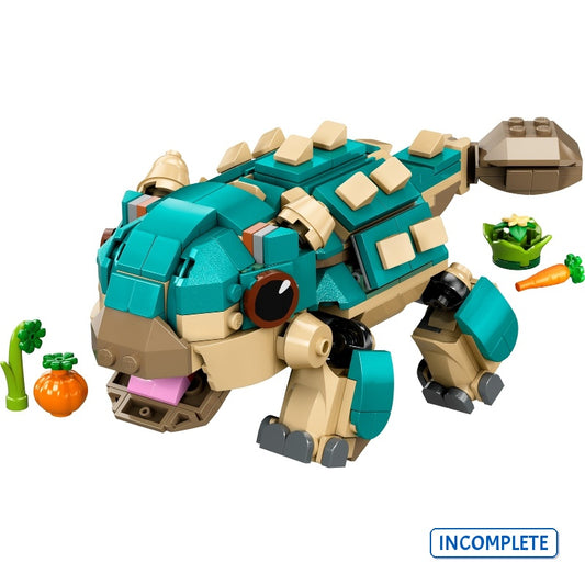 76962 Baby Bumpy: Ankylosaurus (Incomplete Pre-Owned, Read Details)