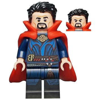 sh0802 Doctor Strange - Brooch, Flexible Rubber Cape
