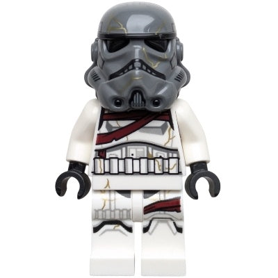 sw1417 Night Trooper - Dark Bluish Gray Helmet