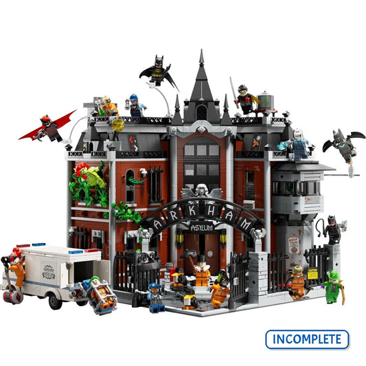 76300 Arkham Asylum (Incomplete Pre-Owned, Read Details)