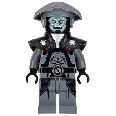 sw0747 Imperial Inquisitor Fifth Brother - Dark Bluish Gray Uniform